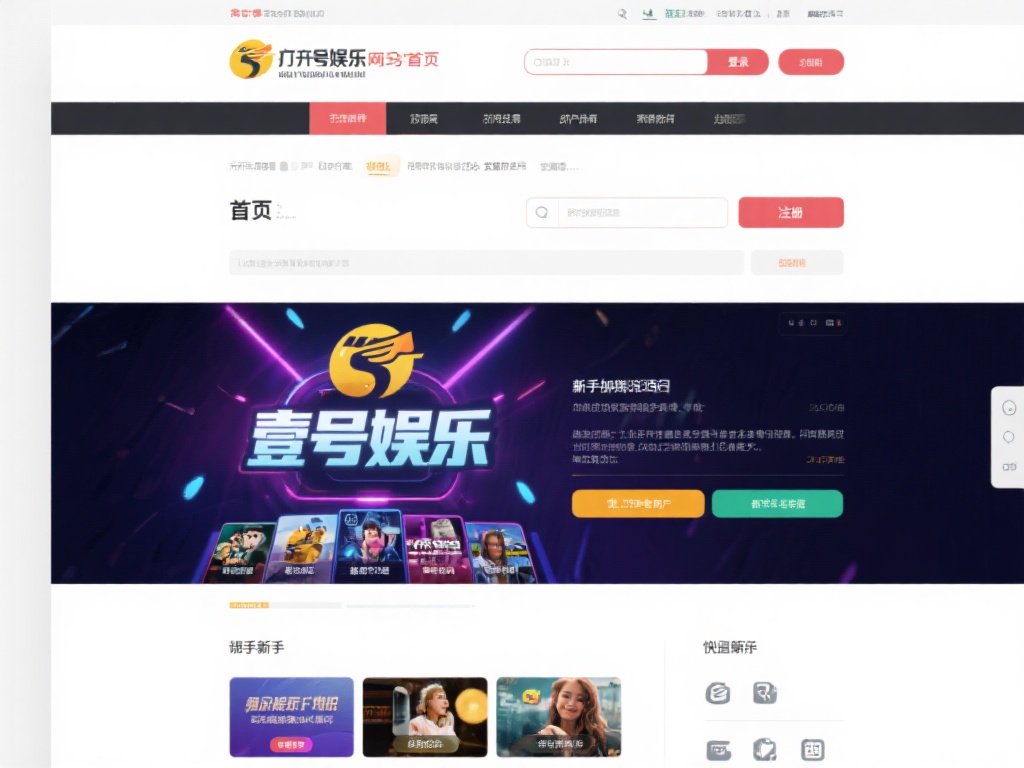 打开壹号娱乐官网首页，简洁明了的页面布局让人眼前一